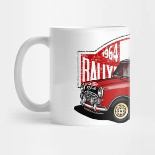 My drawing of the classic small car Montecarlo winner Mug